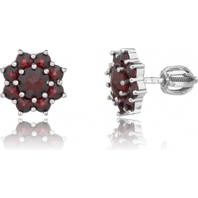 Jan Kos jewellery stříbrné náušnice 13003045004