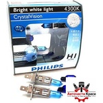 Philips H1 12V -4300K- Cryastal -2бr. к-т 8020-1 ('264060)