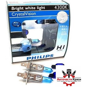 Philips H1 12V -4300K- Cryastal -2бr. к-т 8020-1 ('264060)