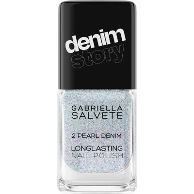 Denim Story Longlasting Nail Polish лак за нокти 11 ml нюанс 02 Pearl Denim