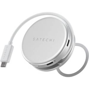 Satechi OntheGo 5-in-1 Multiport Adapter, Silver (ST-POTG5S)