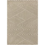 Asiatic Carpets Светлокафяв вълнен килим 200x290 cm Hague - Asiatic Carpets (HAGU200290TAUP)