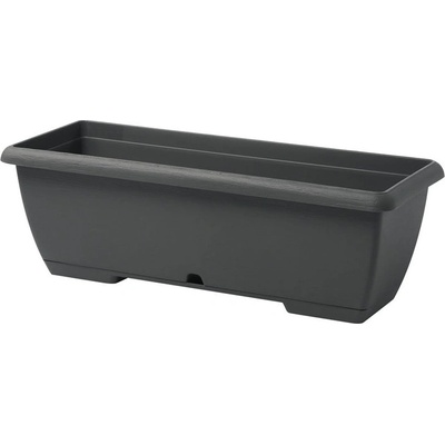 Plastecnic САНДЪК С ПОДЛОЖКА TERRAE BOX 10.5л 50x20x16.7см СИВ (P7105485041)