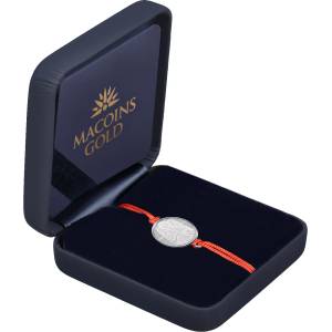 Macoins gold Сребърна гривна Архангел Михаил