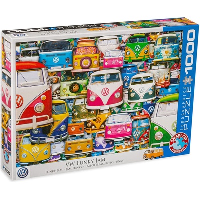 EUROGRAPHICS Пъзел Eurographics от 1000 части - Фънки колекция на Volkswagen (60005423)