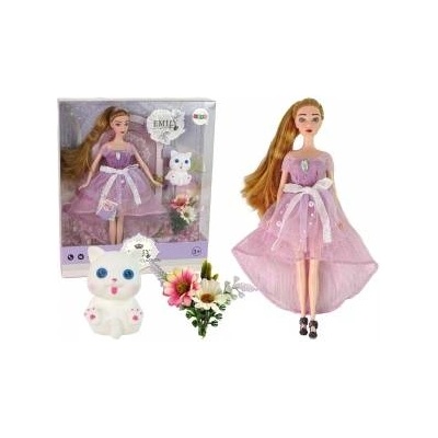 Inni producenci Emily Long Hair White Cat Baby Doll