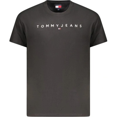 Tommy Hilfiger Мъжка тениска с къс ръкав tommy hilfiger, Размер xl, Цвят Черен (dm0dm20744_nebds)