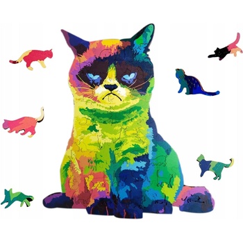 HARAHU Дървено пъзел - Puss / L KP21905 (21905)