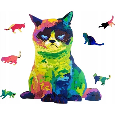 HARAHU Дървено пъзел - Puss / L KP21905 (21905)