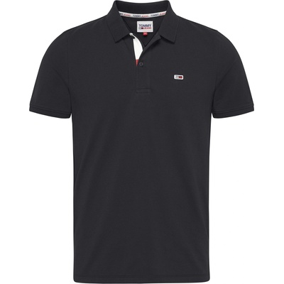 Tommy Jeans Блуза с яка Tommy Jeans Men's Slim Short-Sleeve Polo Shirt - Black