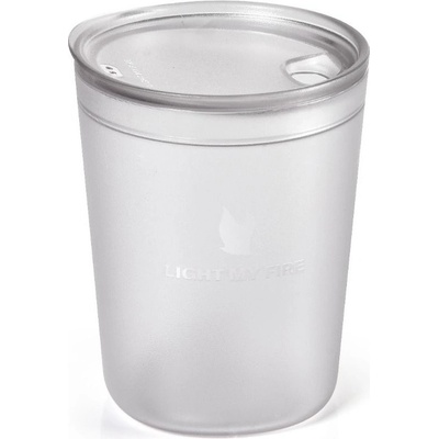 Light My Fire Tumbler with snap lid original Цвят: прозрачен и безцветен