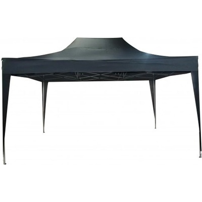 UNI Сгъваема градинска шатра, 300x450 см, черна / червена, полиестер (MD 35528054)