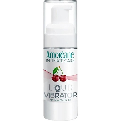 Amoréane tekutý vibrátor Cherry 30 ml