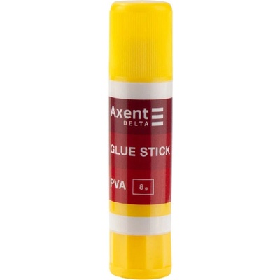 Сухо кръгло лепило Axent Delta PVA 8 g (PVA 8)