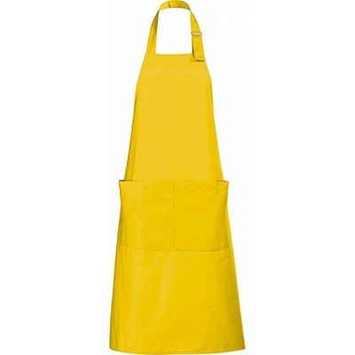 Sol's Dlouhá zástěra Gala se dvěmi kapsami Zlatá L990