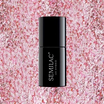 Semilac gél lak PEACH PINK SHIMMER 295 7 ml