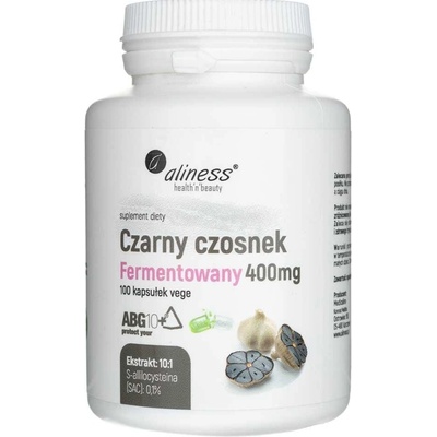 Aliness Fermentovaný čierny cesnak 400 mg 100 kapsúl