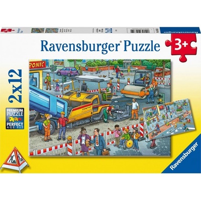 RAVENSBURGER Stavební práce 2x12 dílků