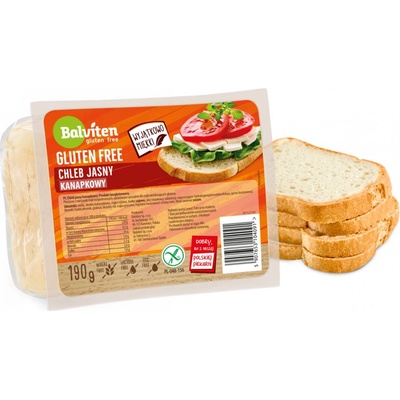 Balviten Chléb světlý bez lepku 190 g