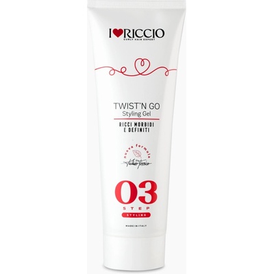 I Love Riccio Twist´n Go 03 Hydratačný gél na kučeravé vlasy 250 ml