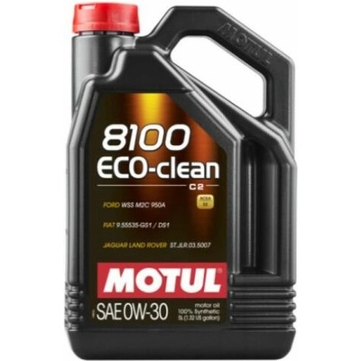 Motul 8100 Eco-Clean C2 0W-30 5 l