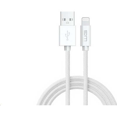WG 10754 Datový Lightning MFI na USB-A 2m bílý