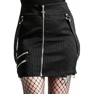 KILLSTAR дамска пола KILLSTAR - Katy Coffin Mini - Pinstripe - KSRA003369
