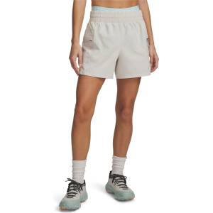 Under Armour Дамски къси панталони Under Armour Womens Explor Hike Tech Shorts - Summit White
