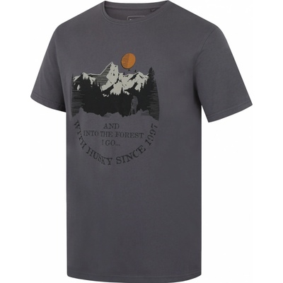 Husky Tee Moon Dark grey