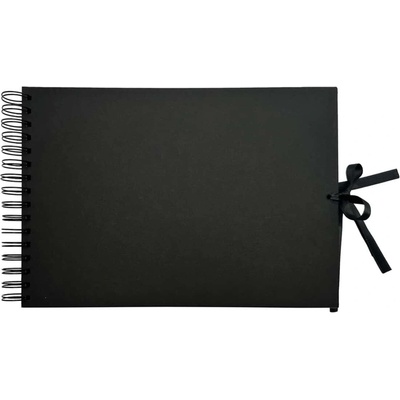 Baloušek Fotoalbum A4 s kroužkovou vazbou - 30 x 21 cm / Černá
