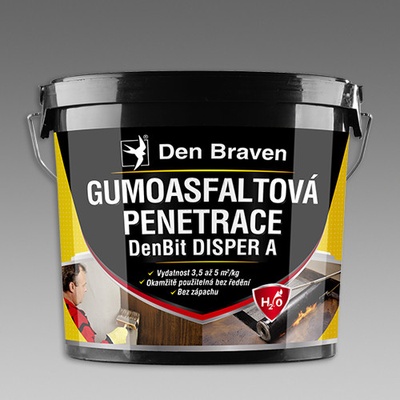 Den braven DenBit Disper A 10kg - bituménová penetrácia