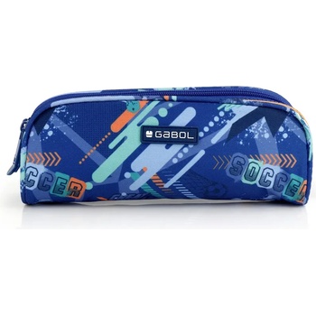 Gabol Ученически несесер Gabol Crew с два цип, мек