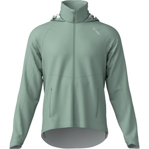 Löffler Мъжко водоустойчиво яке за колоездене Löffler Jacket with Hood Comfort Fit WPM Pocket Cycling jacket - Cottage - размер 60 (EU) (051-1103-0518)