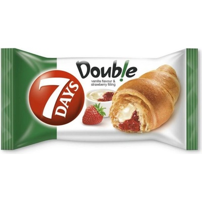7 Days Croissant s jahodovou náplňou 60g