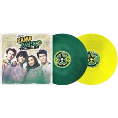 OST - Camp Rock 2:The Final Jam Green,Yellow 2 LP Vinyl
