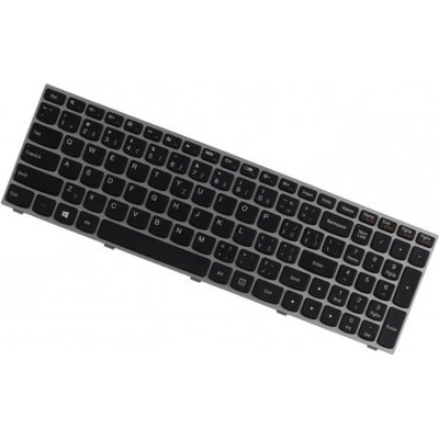 Lenovo Ideapad Z50-75 Klávesnica Strieborný rámček CZ/SK