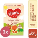 Dojčenské mlieka Hami 3 5 x 600 g