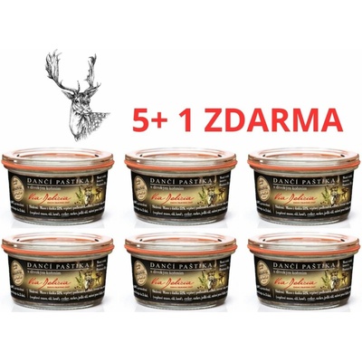 Via Delicia dančí paštika s divokým kořením 6 x 130 g