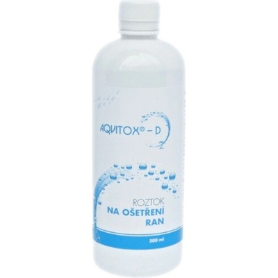 AQVITOX-D prostředek na ošetření ran rozprašovač 500 ml