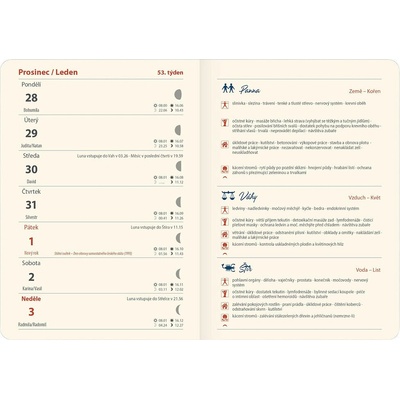 Helma - týdenní lunární Sen 2027 B6