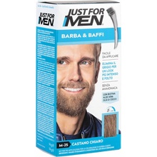 Just For Men Hair Mustache And Beard M-25 LIGHT BROWN světle hnědá