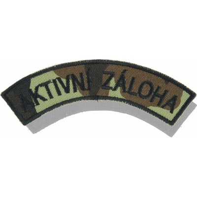 Nášivka: AKTIVNÍ ZÁLOHA [ssz] vz. 95 zelený