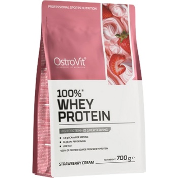 OstroVit Whey Protein | 100% Whey Protein Concentrate [700 грама] Ягодов крем