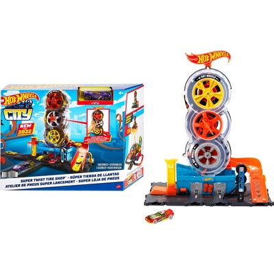 Hot Wheels SUPER SPIN PNEUSERVIS