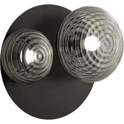 Ondaluce Tondo/2 Плафон 1ХЕ14+1ХЕ27 Ф520мм Черен (pl.tondo/2-fume)