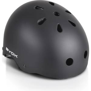 BYOX Детска предпазна каска Byox - Skate Y09, 54-58 cm, Черна (108860)