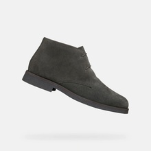 Geox pánská kotníková obuv Saharo G017080 tmavě hnědé