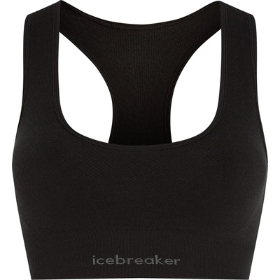 Icebreaker Дамско мериносово термобельо Icebreaker Women's Merino Seamless Active Bra Sports bra - Black (114-3156-0413)