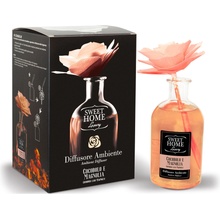 Suarez Company Sweet Home difuzér s vonící dřevěnou květinou Cocobolo e Magnolia Exotické dřevo a magnólie 250 ml