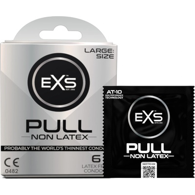 EXS Condoms Pull Non Latex Large 6 pack
